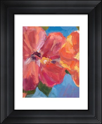 Framed Hibiscus IV Print