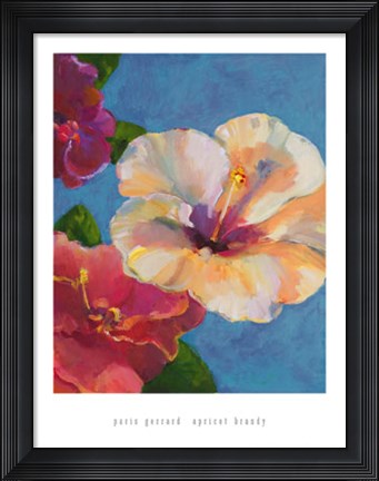 Framed Apricot Brandy Print