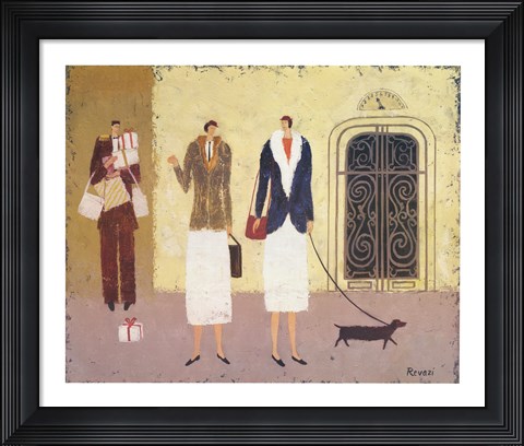 Framed Hotel Lobby Print