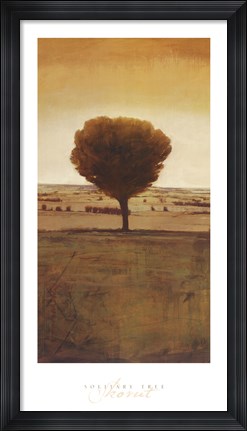 Framed Solitary Tree Print