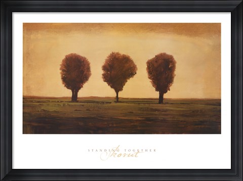 Framed Standing Together Print