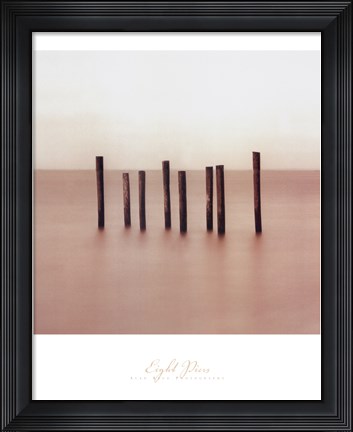 Framed Eight Piers Print