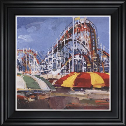 Framed Up and Down Print