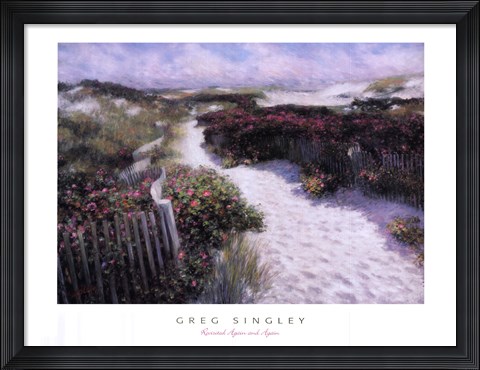 Framed Revisited Again and Again Print