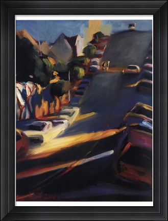 Framed Hyde Street Print