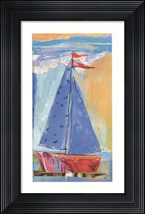 Framed Sail Away III Print