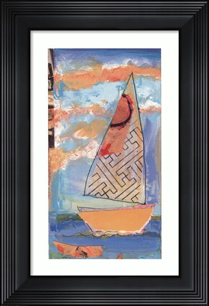 Framed Sail Away IV Print