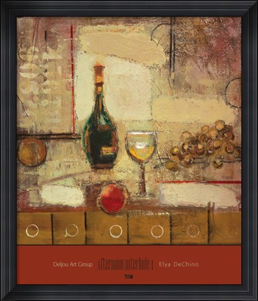 Framed Afternoon Interlude I Print