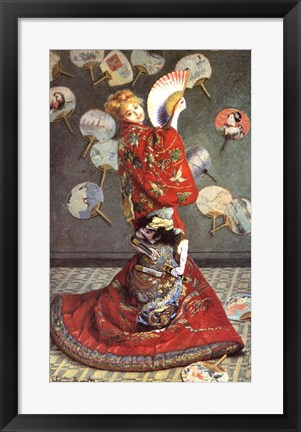 Framed La Japonaise Print