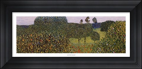 Framed Field of Poppies, c.1907 (detail) Print
