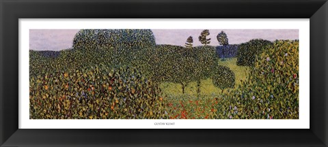 Framed Field of Poppies, c.1907 (detail) Print