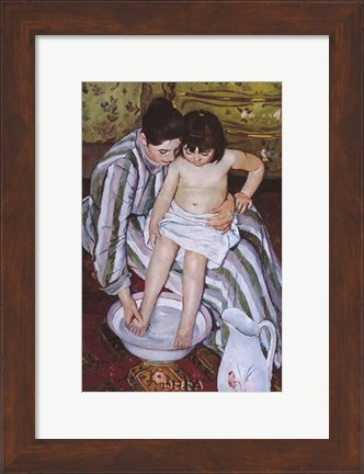 Framed Bath Print