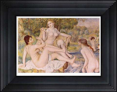 Framed Bathers Print