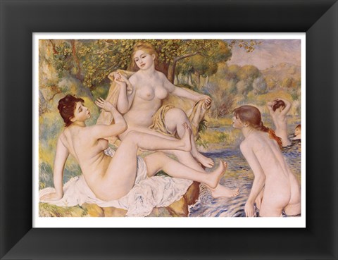 Framed Bathers Print