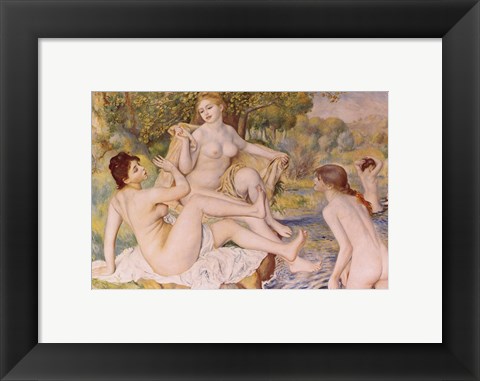 Framed Bathers Print