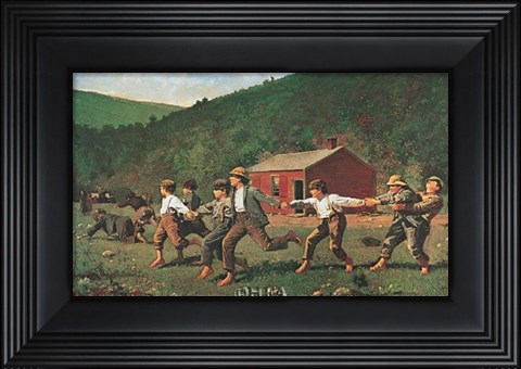 Framed Snap the Whip Print