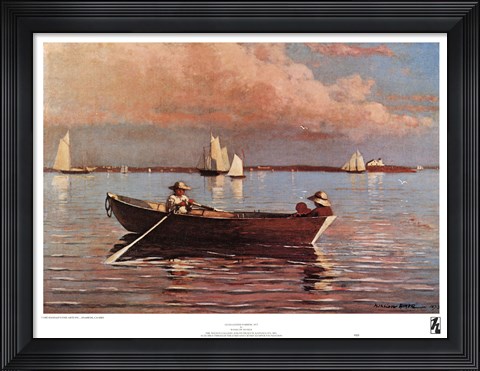 Framed Gloucester Harbor Print