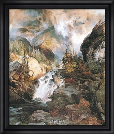 Framed Children of the Mountain Print