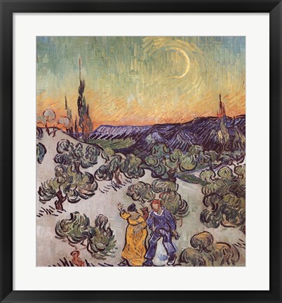 Framed Promenade, Evening Print