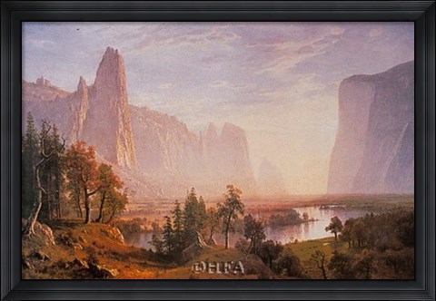 Framed Yosemite Valley Print