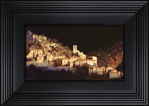 Framed Paesaggio Scuro Print