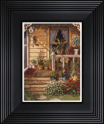 Framed Summer Front Porch Print
