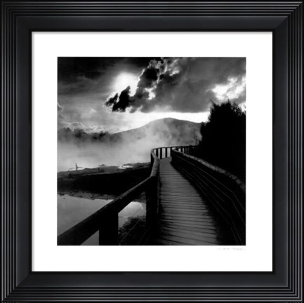 Framed In the Mist Print