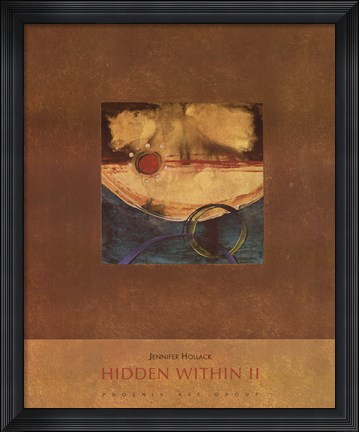 Framed Hidden Within II Print