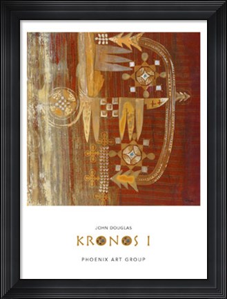 Framed Kronos I Print