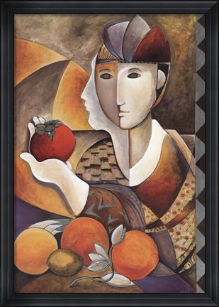 Framed Curious View II Print