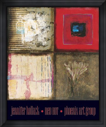 Framed Red Hot Print