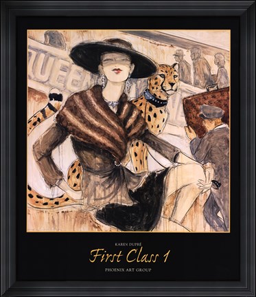 Framed First Class 1 Print