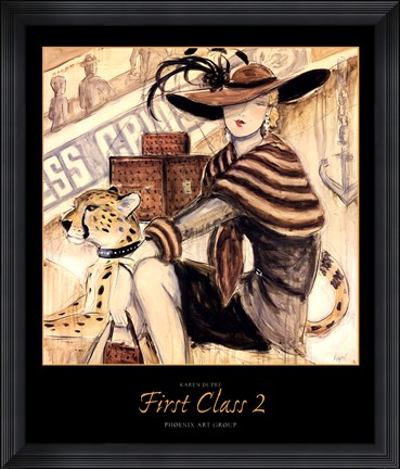 Framed First Class 2 Print