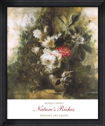Framed Nature's Riches Print