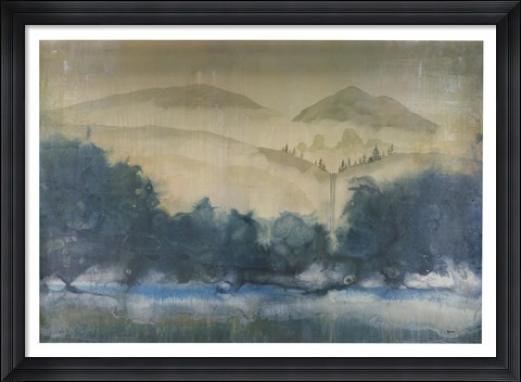 Framed Shin Chu Province Print