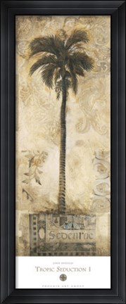 Framed Tropic Seduction I Print