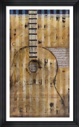 Framed Stringed Quartet I Print