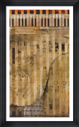 Framed Stringed Quartet II Print