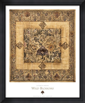 Framed Wild Blossoms Print