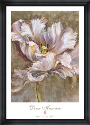 Framed Doux Mumure Print