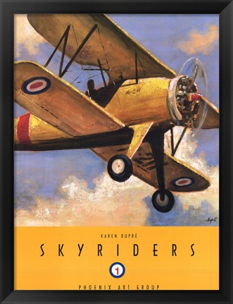 Framed Sky Riders 1 Print
