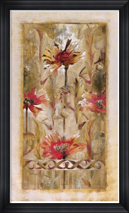 Framed Distant la Fleur I Print