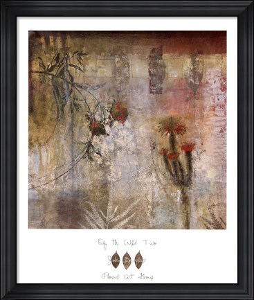 Framed Of the Wild Two Print