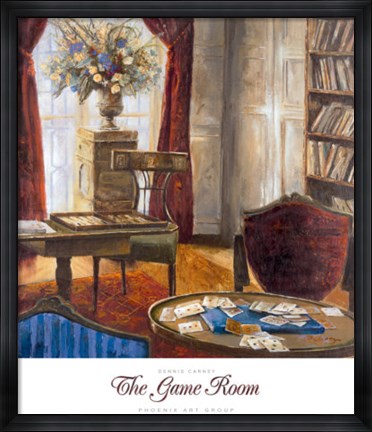Framed Game Room Print