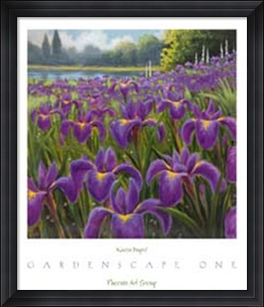 Framed Gardenscape One Print