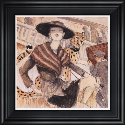 Framed First Class I Print