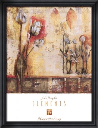 Framed Elements Print