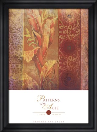 Framed Patterns of the Ages II Print