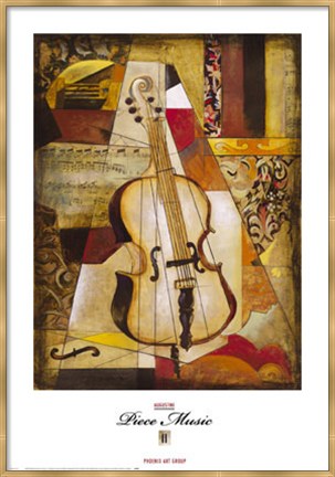 Framed Piece Music II Print