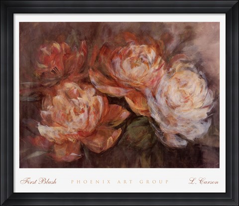 Framed First Blush Print